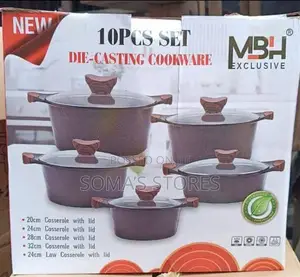 10 PCS Die-Casting Cookware