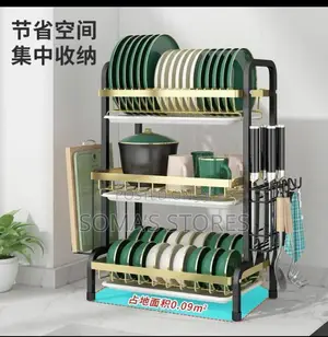 3 Step Plate Rack
