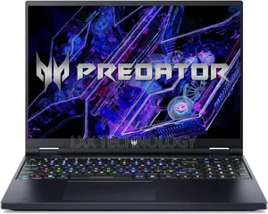 New Laptop Acer Predator Helios Neo 16 16GB Intel Core I7 SSD 512GB