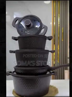 5 Set Quality Non Stick Pot