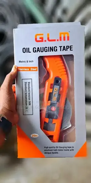 G.L.M Oil Gauging Tape Stainless Steel 20meters