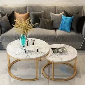 2in1 White Wooden Center Tables