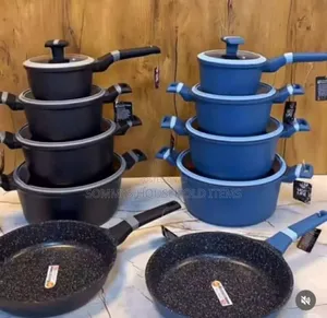 9pcs UCC Life Granite Coating Cookware Pot Set