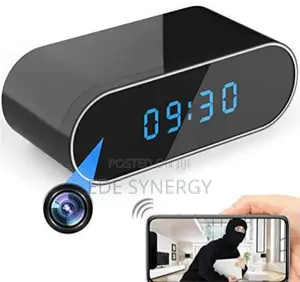 Hidden Wi-Fi Digital Table Clock Camera