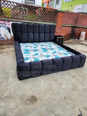 5by6 Bed Frame With Its Side Drawer