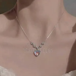 Nontarnish Non-Fading Bling Bling Stainless Steel Necklace