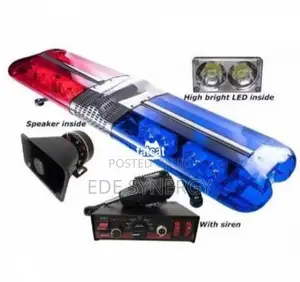 200W Slim Security Emergency Led Flash Amber Light