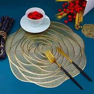 12pcs Gold Table Mat / Place Mat