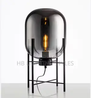 Nordic Postmodern E27 Glass Table Lamp