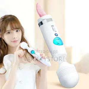 Japan 2 in 1 LCD Magic Wand Gspot Clitoris Stimulato Sex Toy