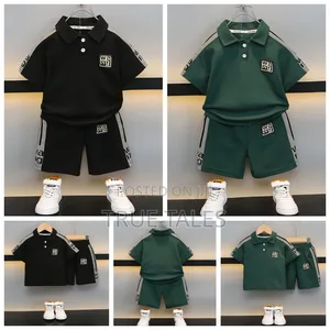 Wang Toddler Boy's Shirt And Shorts Set