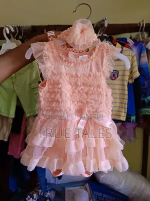 Baby Girl's Dress With Hairband