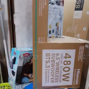Hisense 480w 6.5" Wireless Subwoofer Soundbar