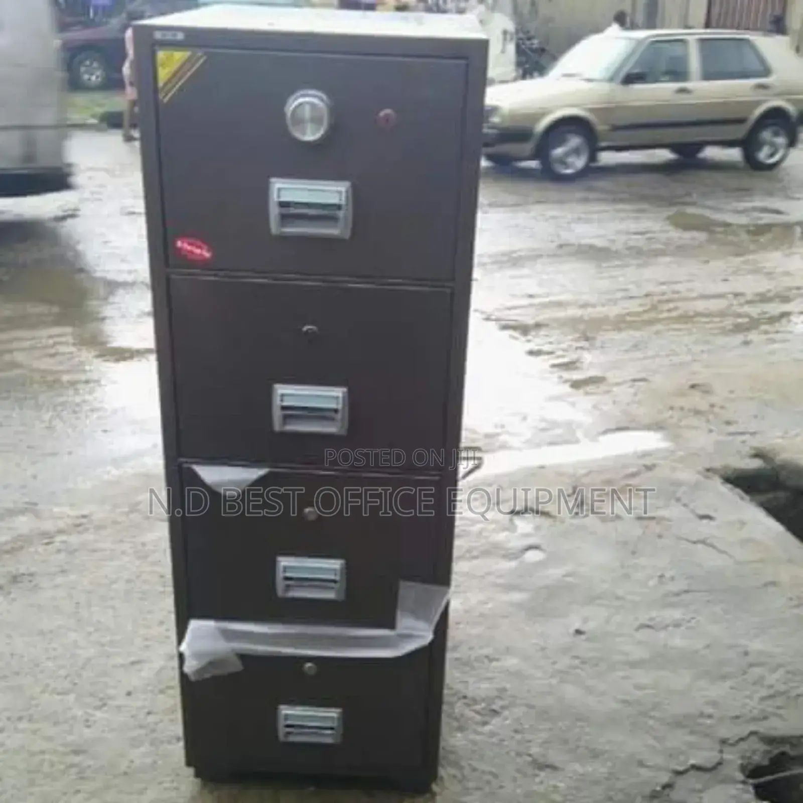 Four Drawings Fireproof Safe Cabinets