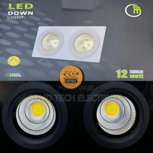 LED Double Recess Black