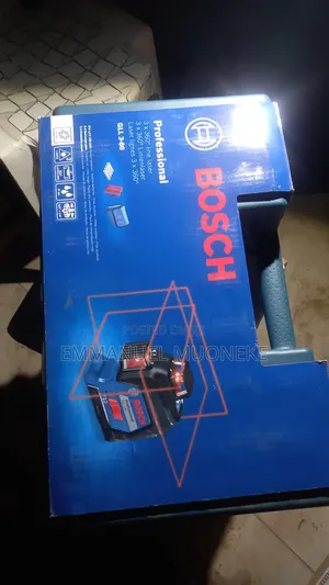 Original Bosch 3x 360 Line Lasers Tape GLL 3 - 80