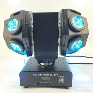 Double Arm Movie Heads With Laser