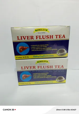 Liver Flush Herbal Tea Smiley