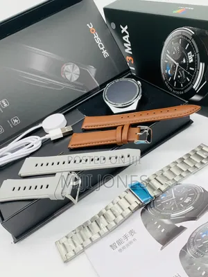 PORSCHE Smartwatch With (3) Different Strap*