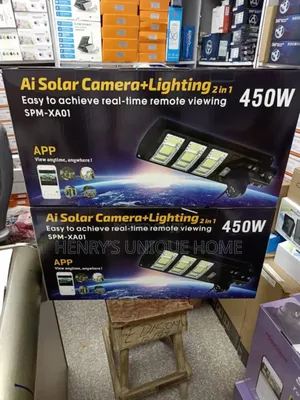 Security Camera and Street Light