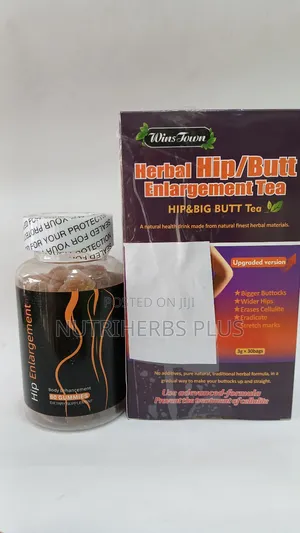 Hip Enlargement Gummies+ Hip/Butt Tea: Gives Sexy Butt/ Hips