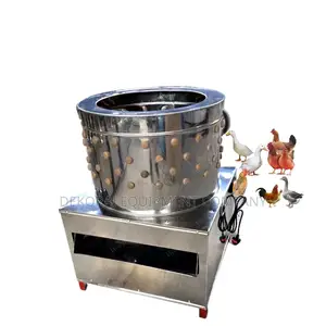 Complete 3-5 Birds/Min Chicken Feather Plucking Machine