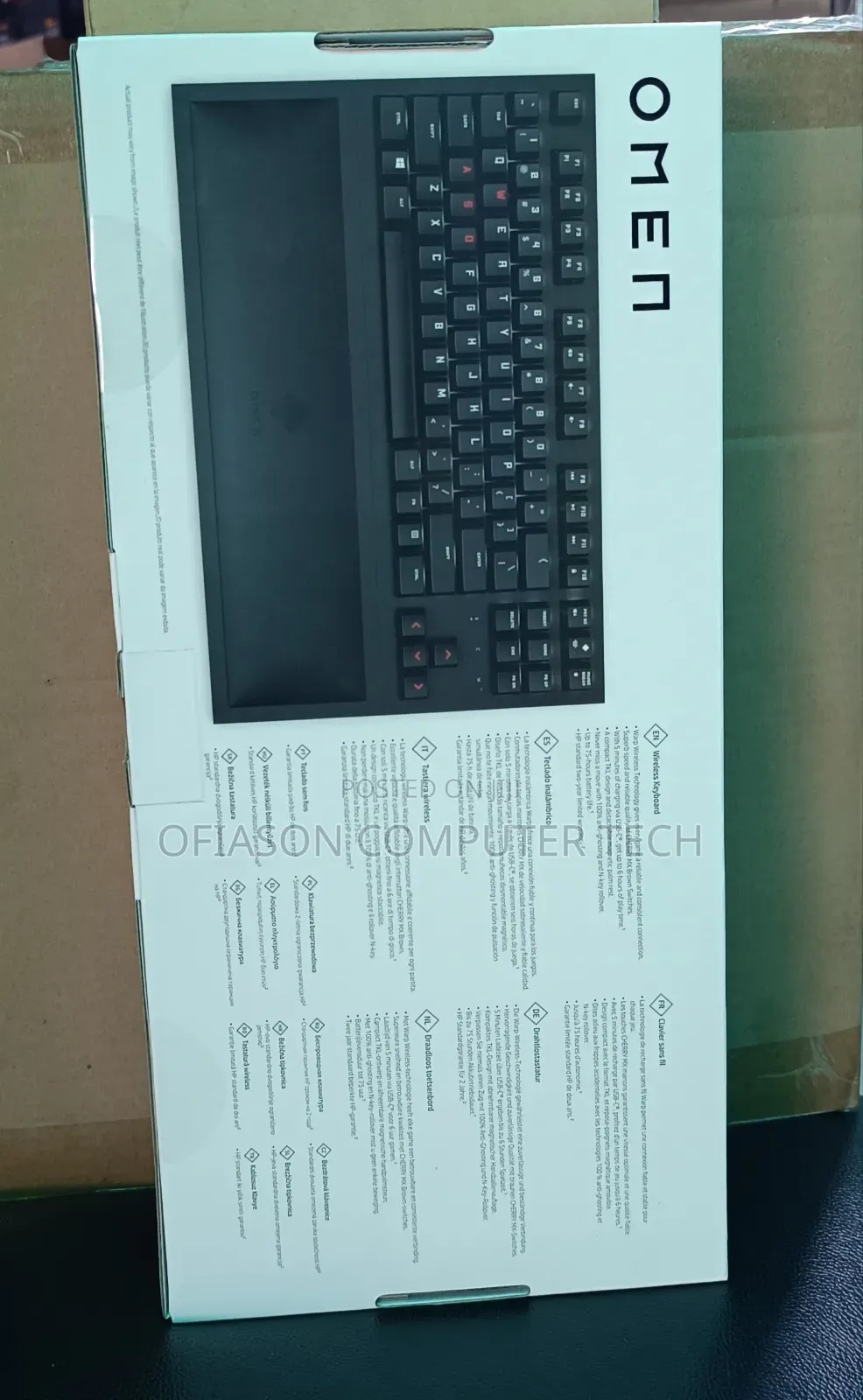 HP Omen Spacer Wireless TKL Keyboard