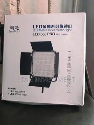 Sutefoto Led 660 Pro Video Light