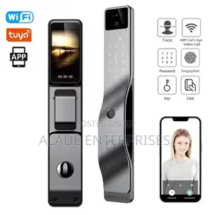 Fully Automatic Digital Fingerprint Smart Door Lock 3d Face