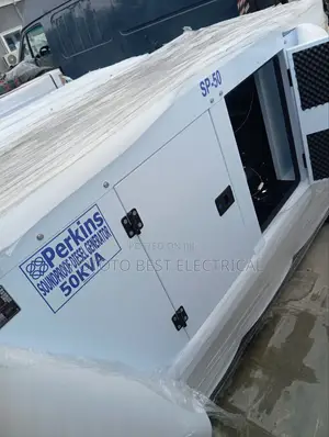 Strong 50kva Perkins Generator Soundproof 2 Years Warranty