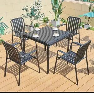 Quality Metal Restaurant Dining Set