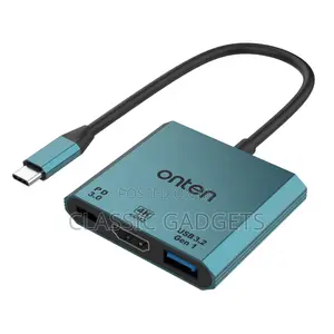 Onten Usb-C to HDMI Type-C Hub With at 60hz Hdmi, Pd 100W
