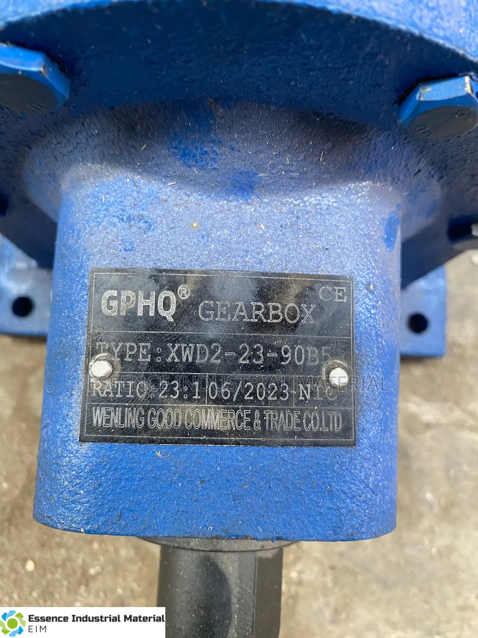 Single Phase Induction Gear Motor Reducer 1HP