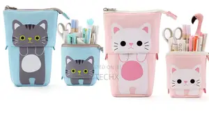 Transformer Cute Cat Pouch Store Pen/Pencil / Cosmetics Case