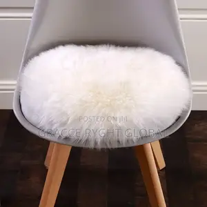 Round Faux Fur Rug