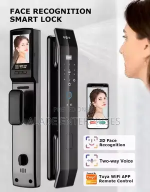 App High Security Fully Automatic Smart Lock With Face ID