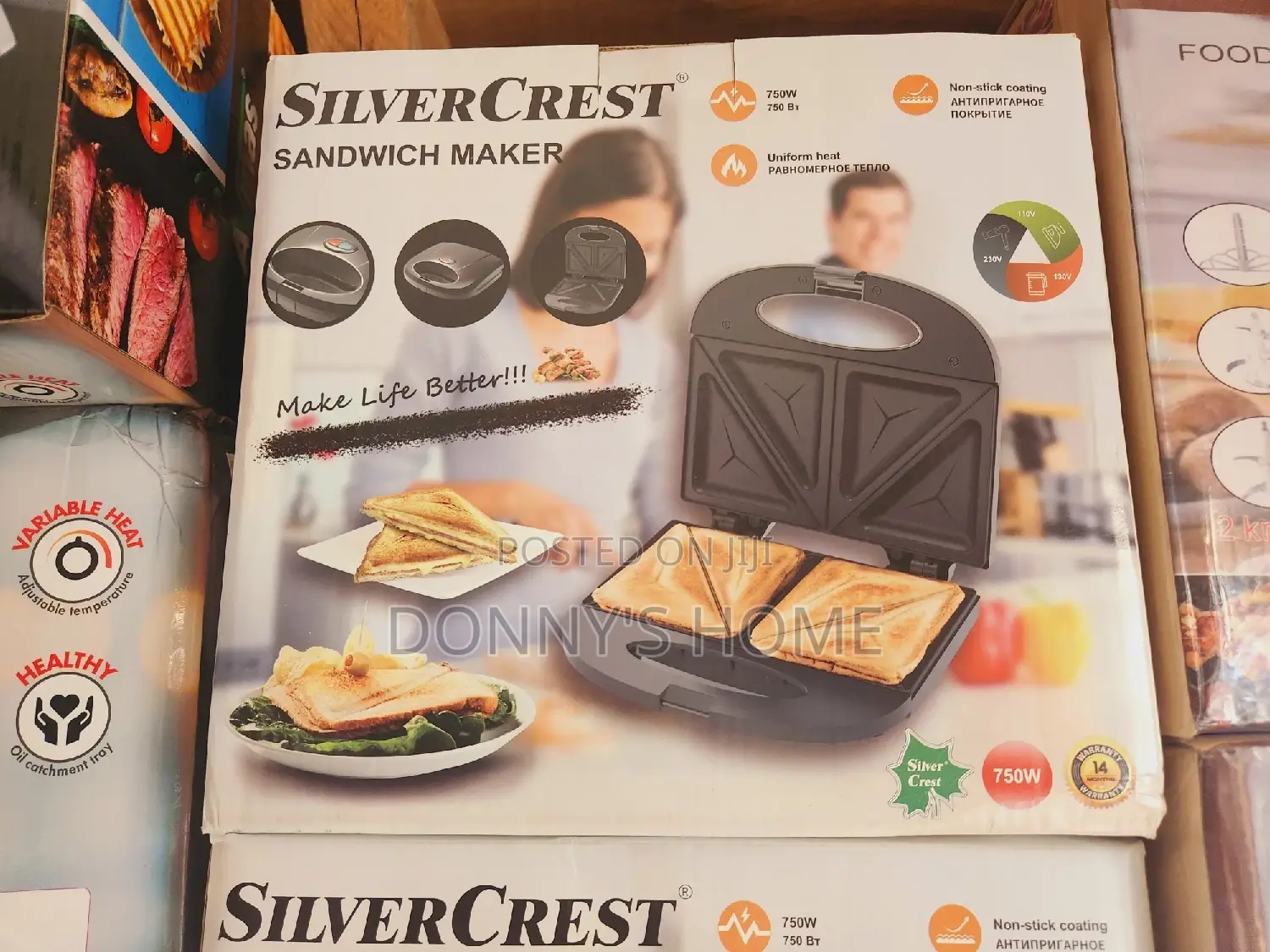 Silver Crest Sandwich Maker