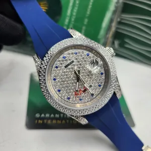 Rolex Date Just Blue Strap