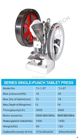 Series Single-Punch Tablet Press