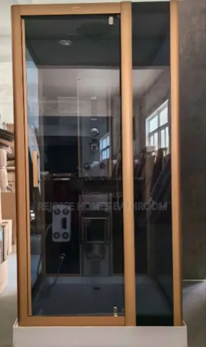 Gold 100 by 100 Square Shower Room