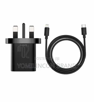 Baseus Super Si Quick Charger 1C 20W UK Sets Black