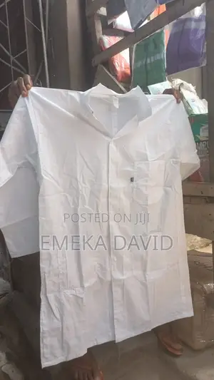 White Laboratory Coverall