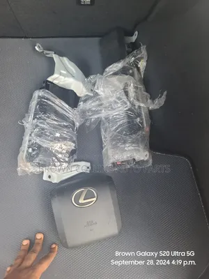 Airbag Gx460 2010-2022 Steering Wheel and 2 Knee Airbags