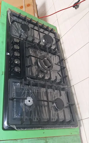 New GS Cabinet Gas 5 Burners Automatic Blue Flame With 5 Yrs