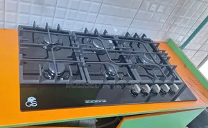 High Quality GS 5 Burners Automatic Cabinet Gas Cooker 90cm