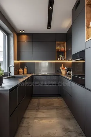 U-Shaped Kitchen Cabinet. The Luxury Craft!