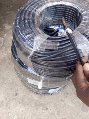 Complete 100 1.5mm. 2core Flexible Cable Shielded
