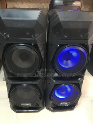 Modern Day Twin Rechargeable Party Speaker