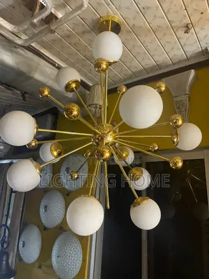 Nodic Chandelier With 12 Glass E 14 Bulb