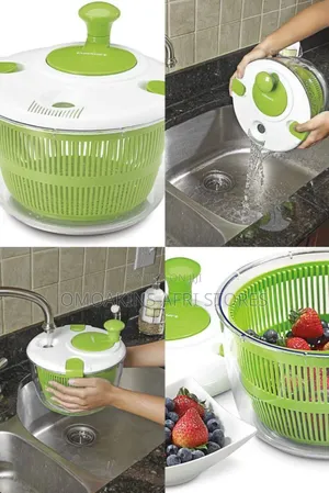 Salad and Vegetables Spinner and Dryer With Slicer